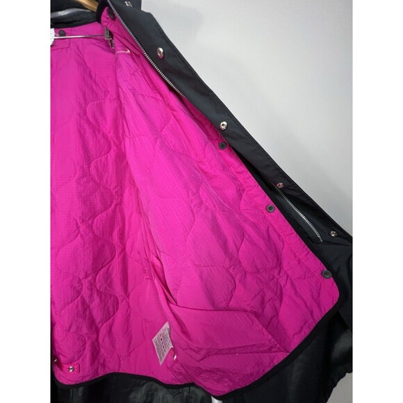 NWOT Nike Life Dark Gray Pink 3-in-1 Therma-FIT Detachable Quilted Liner Parka - Picture 12 of 16